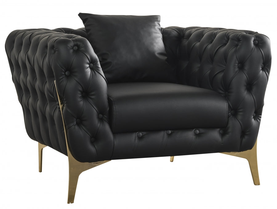 Chaise Aurora en similicuir