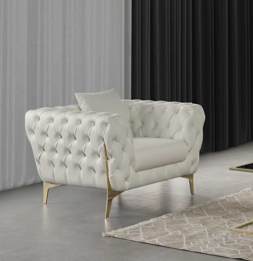 Chaise Aurora en similicuir