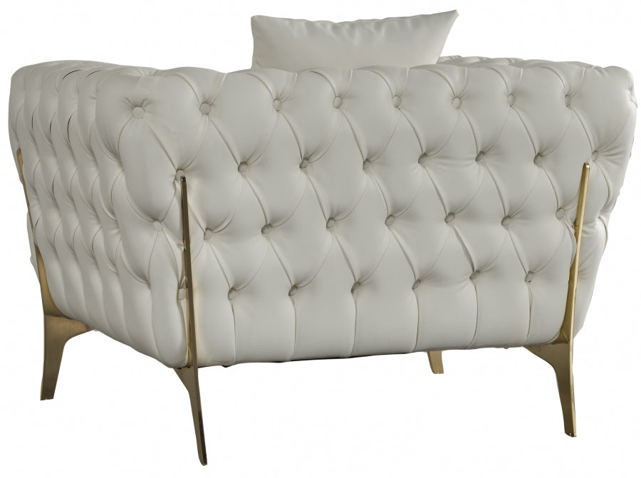 Chaise Aurora en similicuir