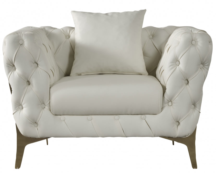 Chaise Aurora en similicuir