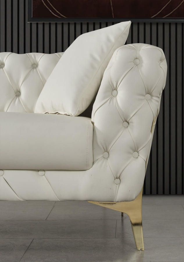 Chaise Aurora en similicuir