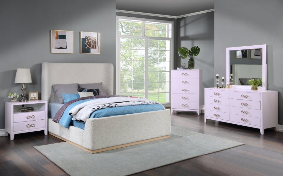 Table de chevet noeud papillon 