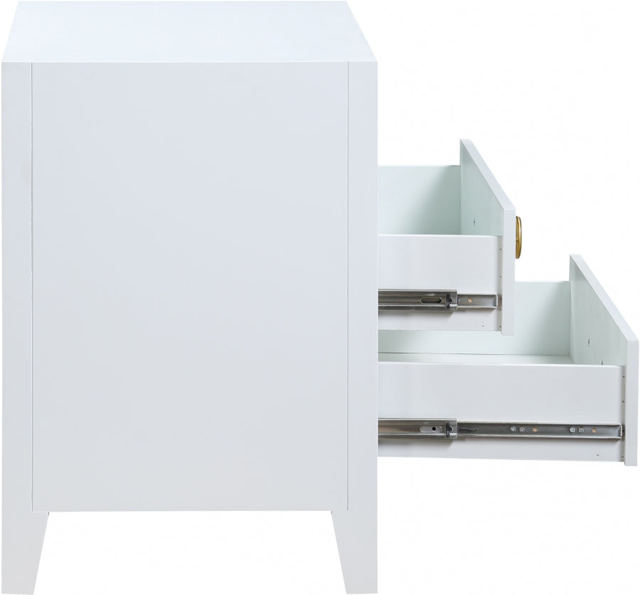 Table de chevet noeud papillon 