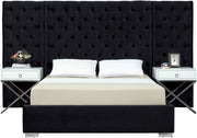 Grand lit en velours