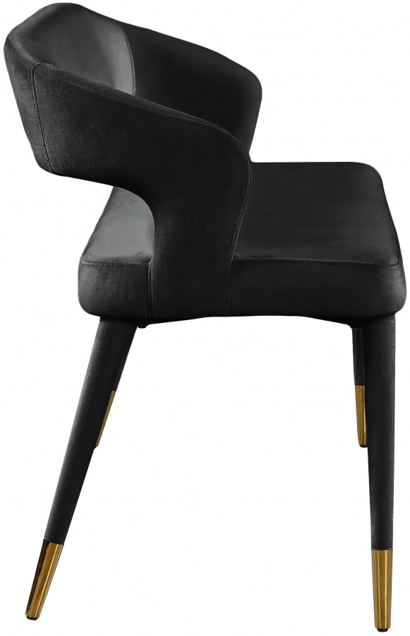 Banc en velours Destiny