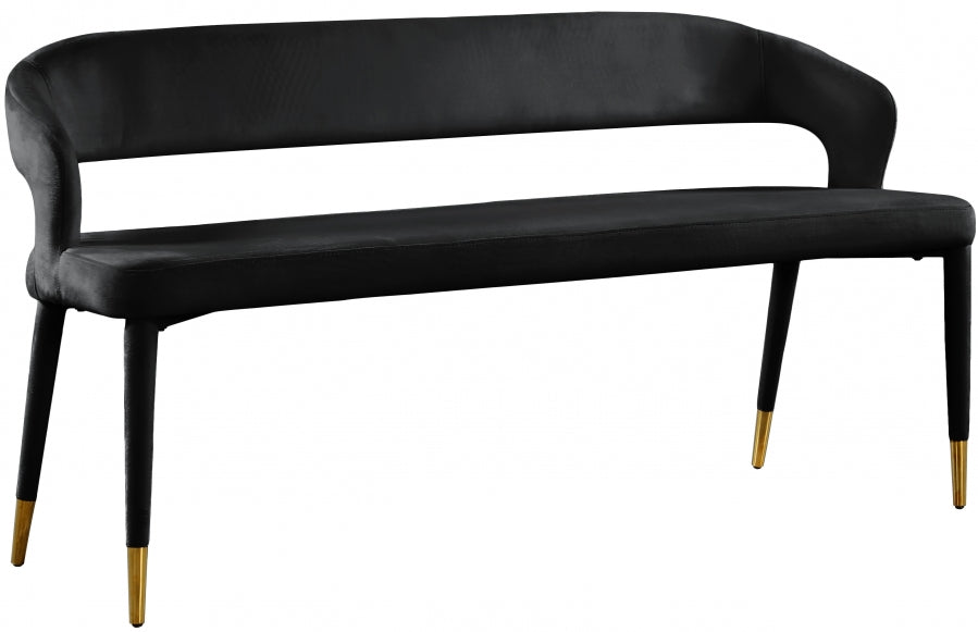 Banc en velours Destiny