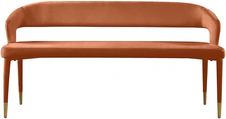 Banc en velours Destiny