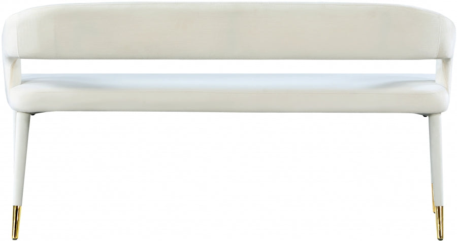 Banc en velours Destiny