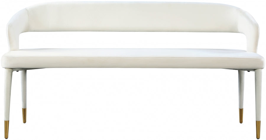 Banc en velours Destiny
