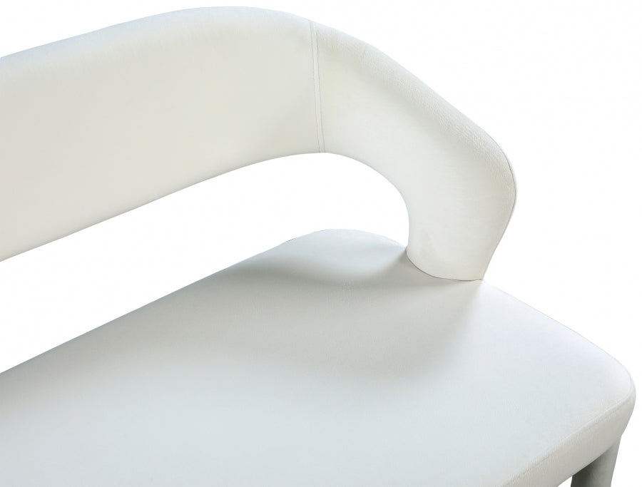 Banc en velours Destiny