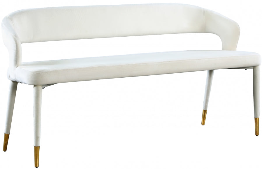 Banc en velours Destiny