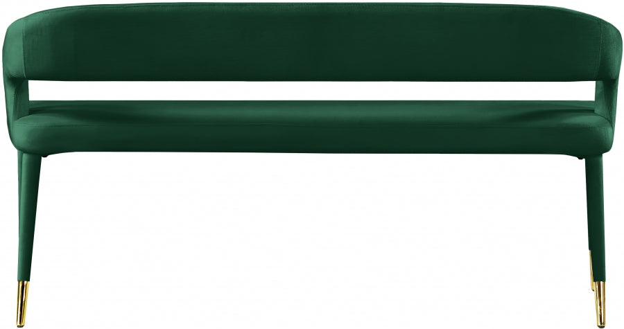 Banc en velours Destiny