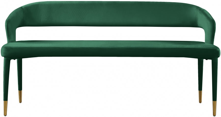 Banc en velours Destiny