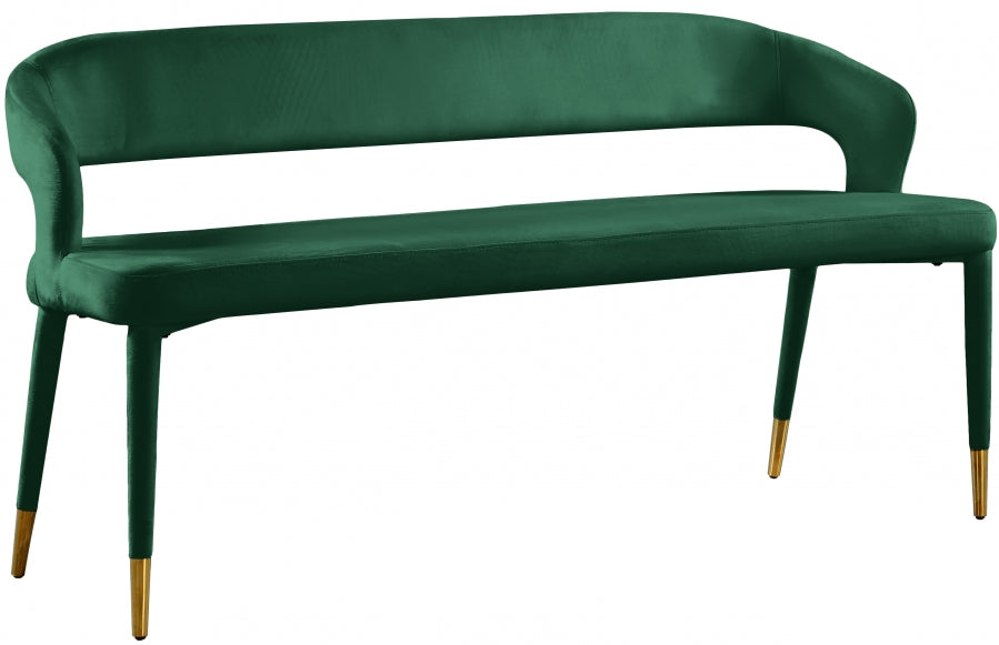 Banc en velours Destiny