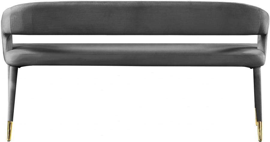Banc en velours Destiny