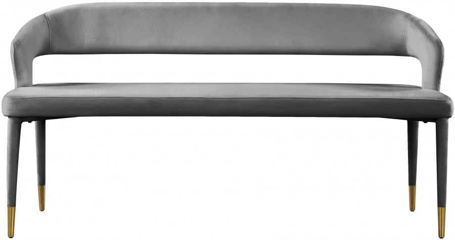 Banc en velours Destiny