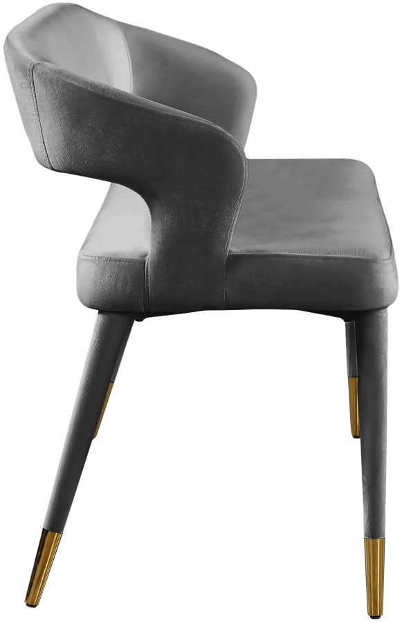 Banc en velours Destiny