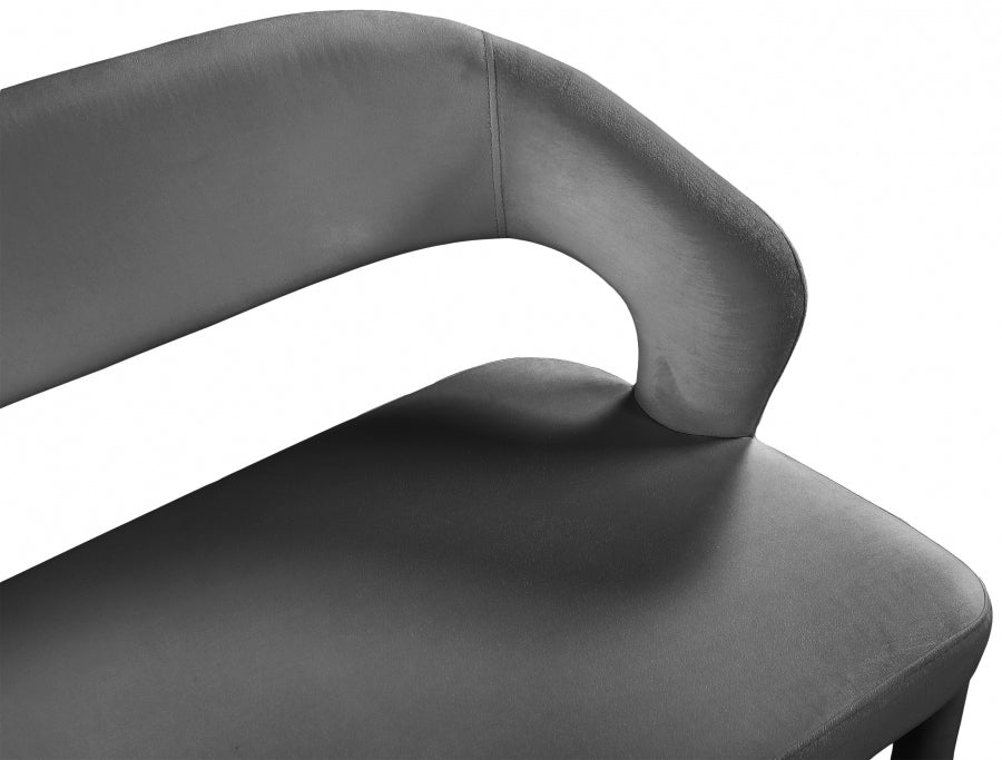 Banc en velours Destiny