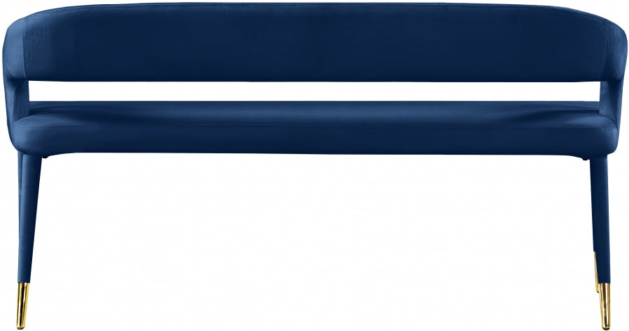 Banc en velours Destiny