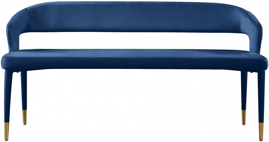 Banc en velours Destiny