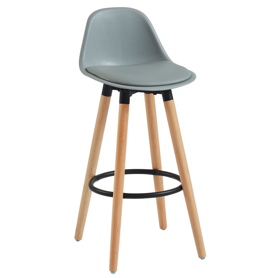 Tabouret de comptoir Diablo 26'', ensemble de 2 en gris