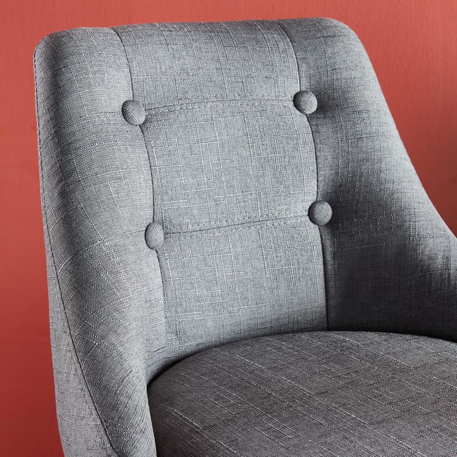 Tabouret Adyson Air Lift, lot de 2 en gris
