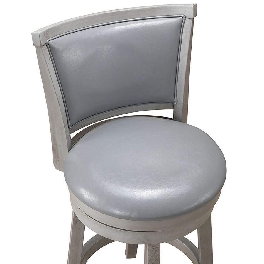 Tabouret de comptoir Rowan 26'', ensemble de 2 en gris