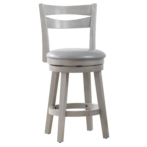 Tabouret de comptoir Harlo 26'', ensemble de 2 en gris