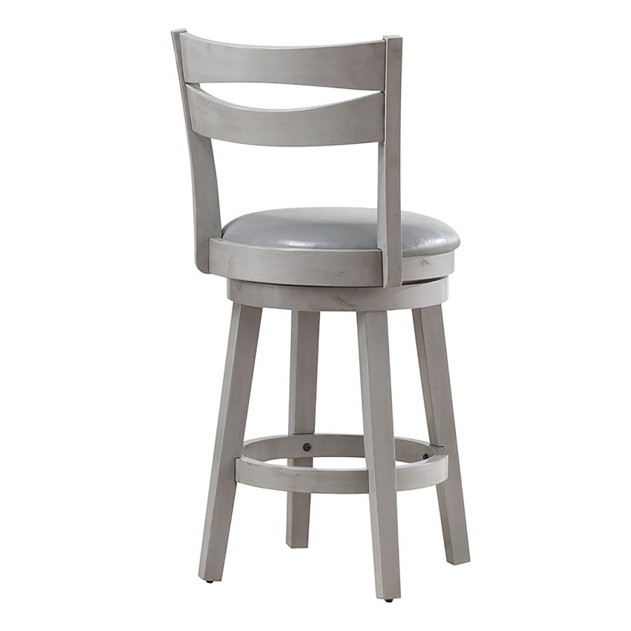 Tabouret de comptoir Harlo 26'', ensemble de 2 en gris