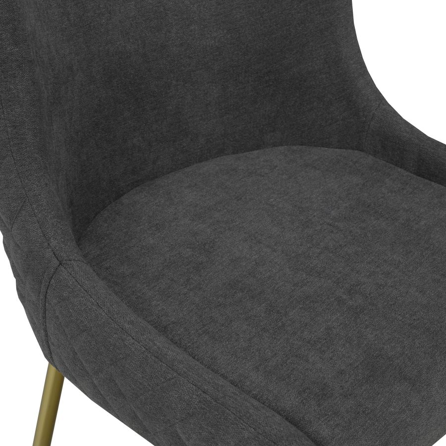 Tabouret de comptoir 26'' Giselle, ensemble de 2 en gris