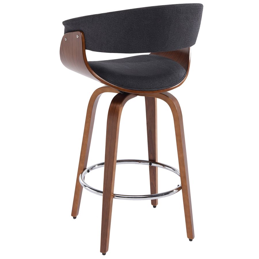 Tabouret de comptoir Holt 26'' en anthracite