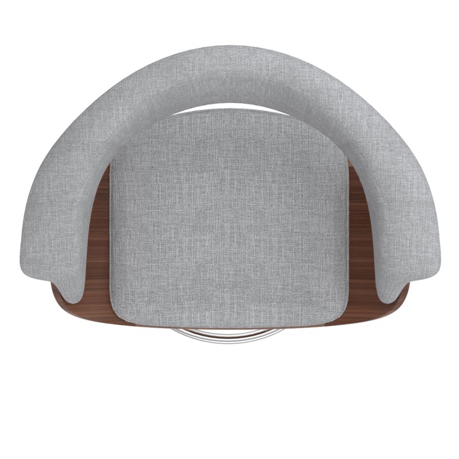 Tabouret de comptoir Holt 26'' en gris