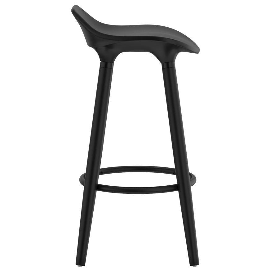 Tabouret de comptoir Trex 26'', ensemble de 2 en noir