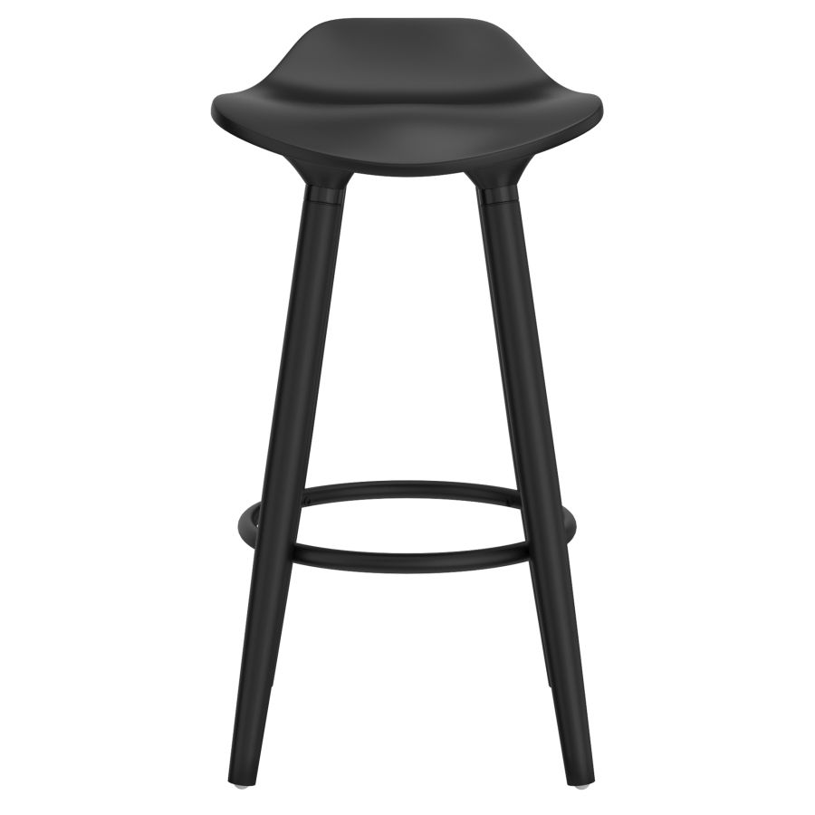 Tabouret de comptoir Trex 26'', ensemble de 2 en noir