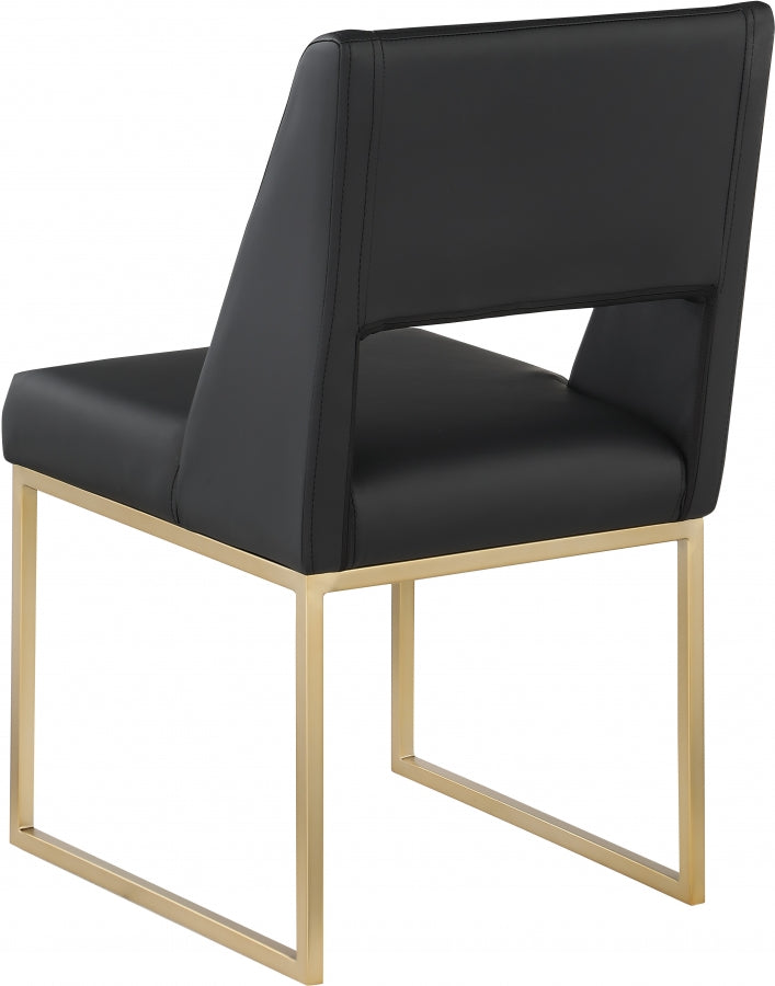 Chaise de salle à manger en similicuir Jayce
