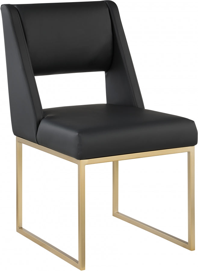 Chaise de salle à manger en similicuir Jayce
