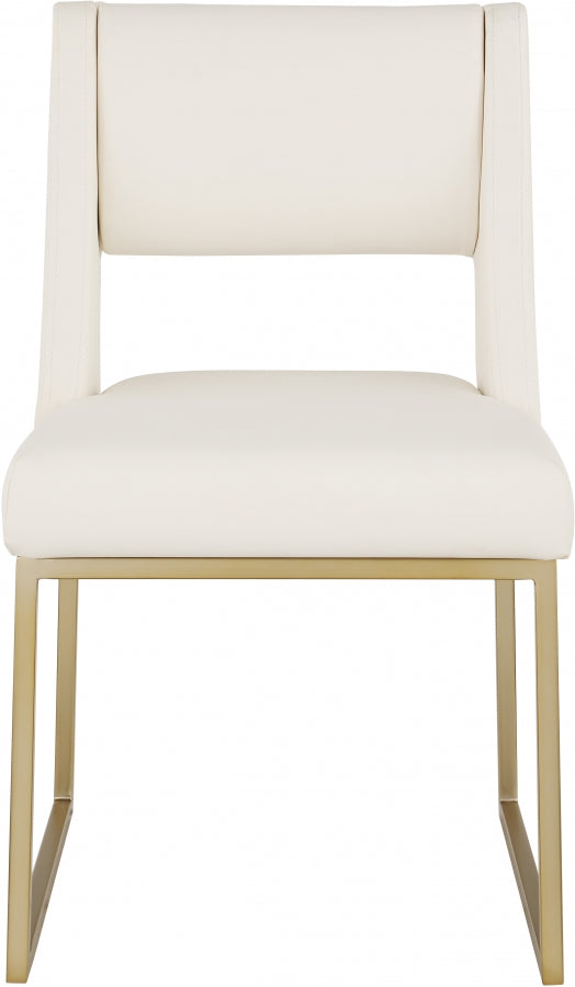 Chaise de salle à manger en similicuir Jayce