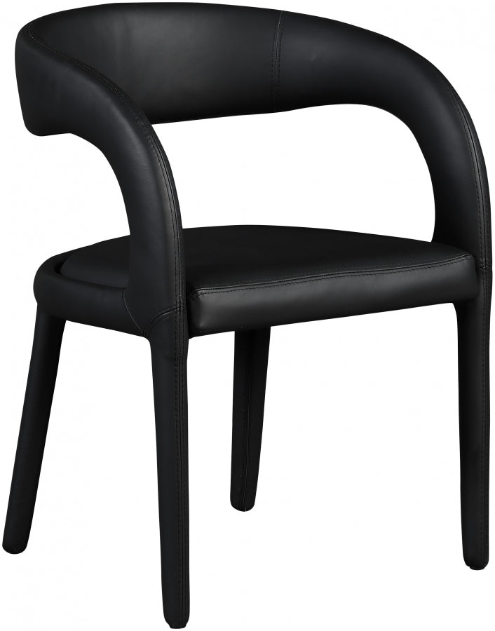 Chaise de salle à manger Sylvester en similicuir