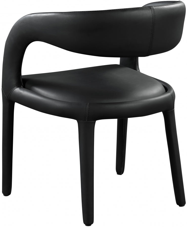 Chaise de salle à manger Sylvester en similicuir