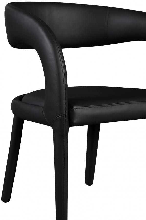 Chaise de salle à manger Sylvester en similicuir