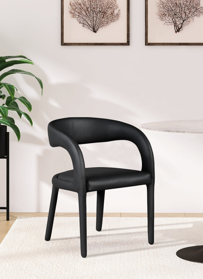 Chaise de salle à manger Sylvester en similicuir