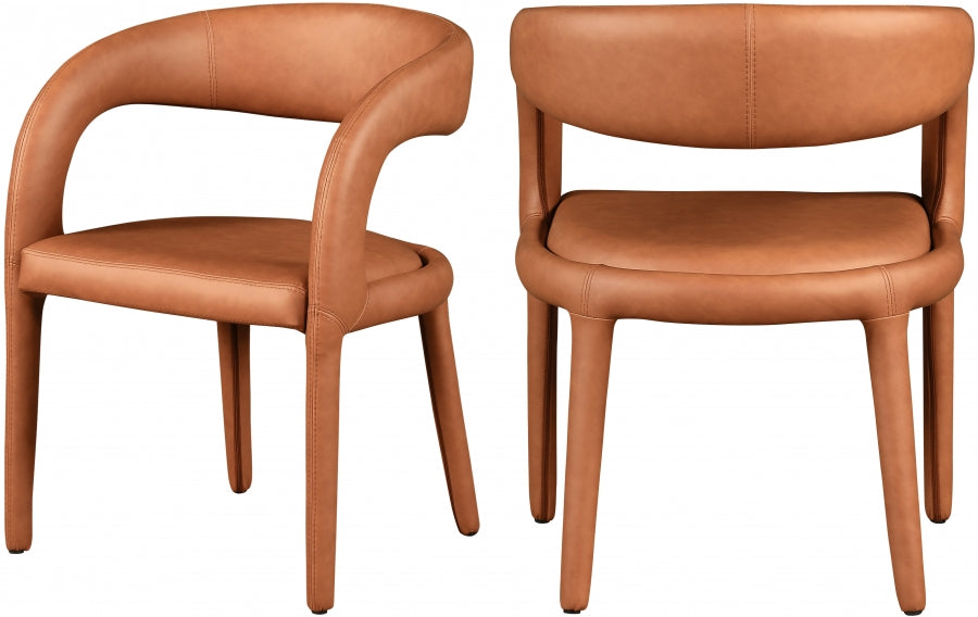 Chaise de salle à manger Sylvester en similicuir
