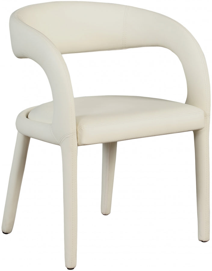 Chaise de salle à manger Sylvester en similicuir