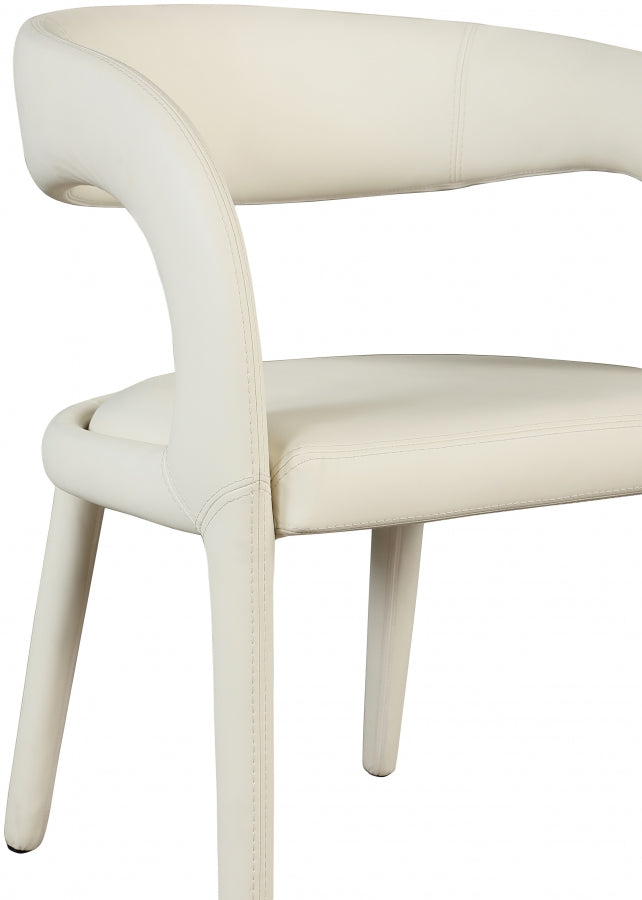 Chaise de salle à manger Sylvester en similicuir