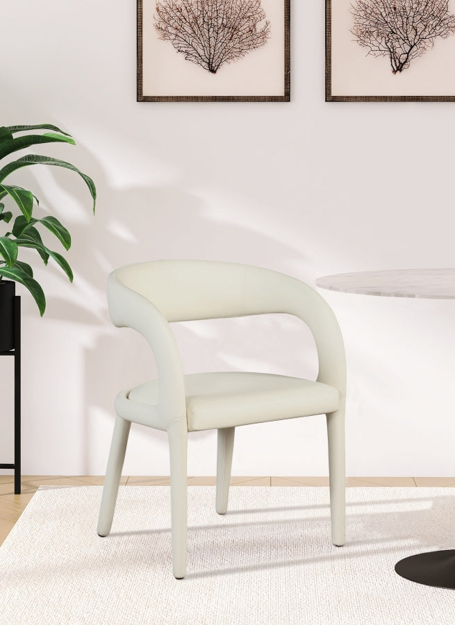 Chaise de salle à manger Sylvester en similicuir