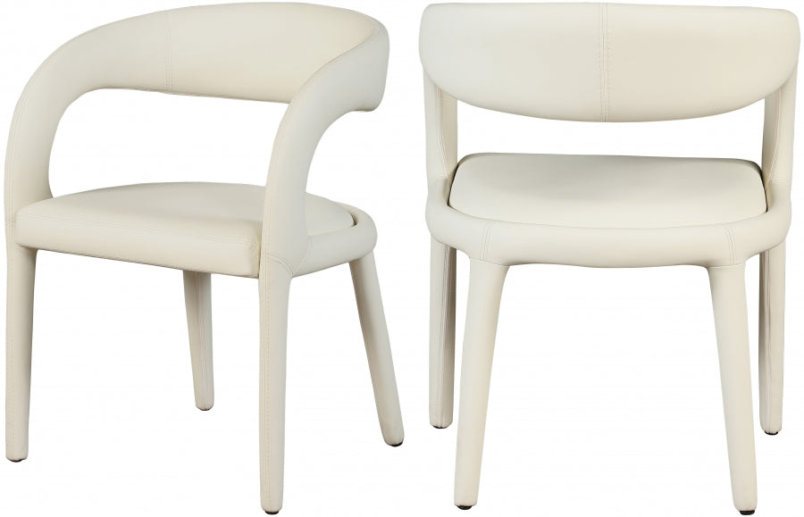 Chaise de salle à manger Sylvester en similicuir