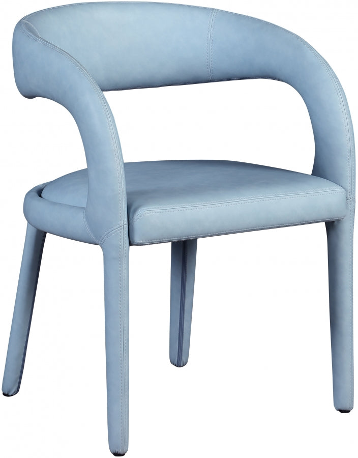 Chaise de salle à manger Sylvester en similicuir
