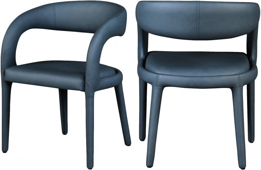 Chaise de salle à manger Sylvester en similicuir