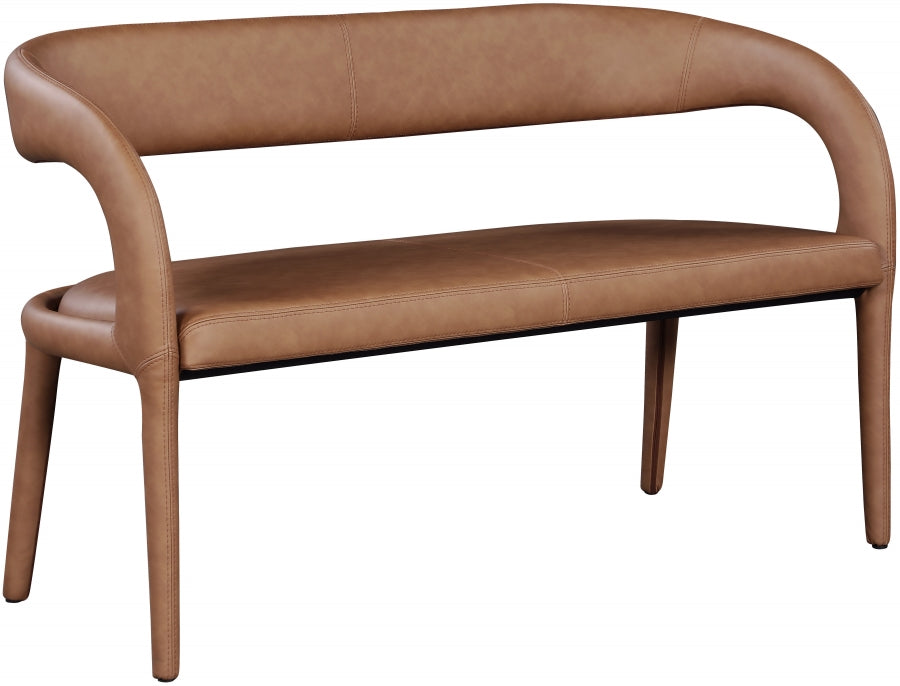 Banc en similicuir Sylvester