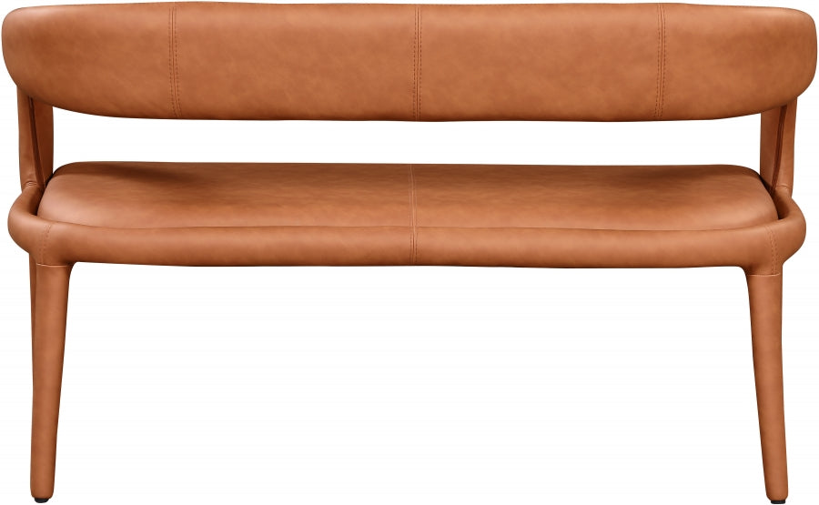 Banc en similicuir Sylvester